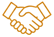 Hands Gold Trans